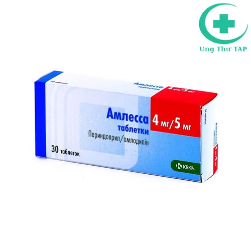 Amlessa 4mg/5mg Tablets - Thuốc trị tăng huyết áp của Slovenia
