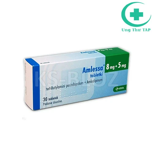 Amlessa 8mg/5mg Tablets - Thuốc điều trị tăng huyết áp hàng đầu