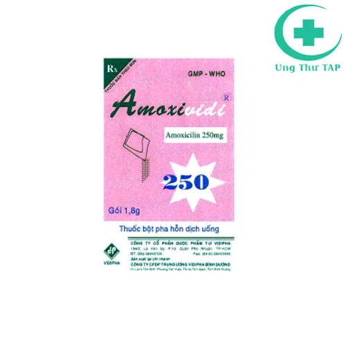 AMOXIVIDI 250 - Thuốc điều trị nhiễm khuẩn của Vidipha