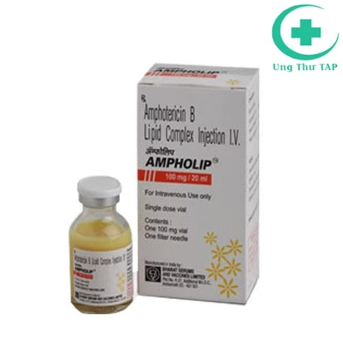 Ampholip 100mg/20ml Bharat - Điều trị nhiễm khuẩn nấm