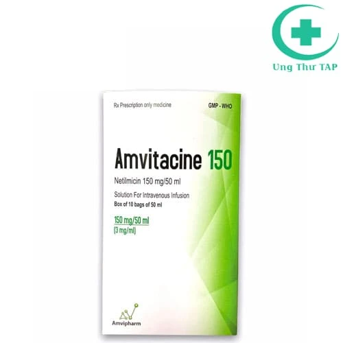Amvitacine 150 Amvipharm - Điều trị nhiễm khuẩn nặng hiệu quả