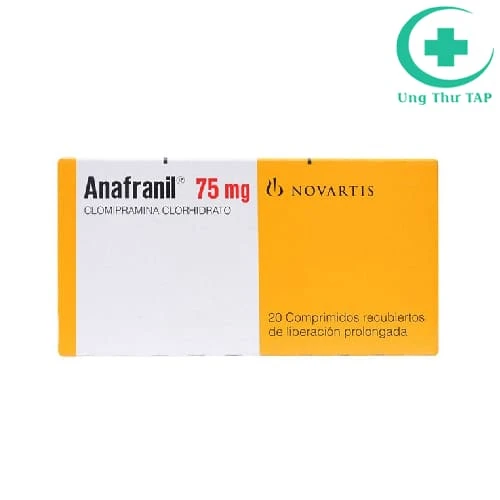 Anafranil 75mg - Thuốc điều trị rối loạn trầm cảm lo âu Thuỵ Sỹ