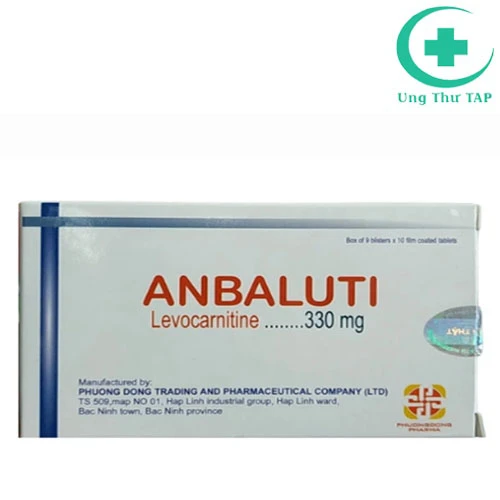 Anbaluti 330mg- Thuốc điều trị hợp hụt carnitin hiệu quả