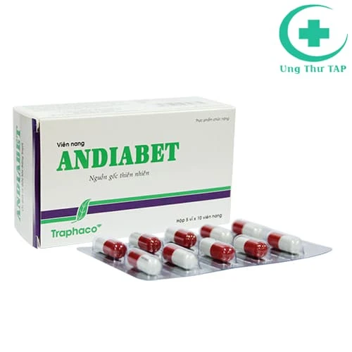 Andiabet 500 Traphaco - Điều trị bệnh đái tháo đường hiệu quả