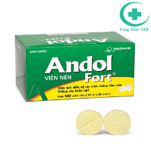 Andol Fort - Thuốc điều trị triệu chứng cảm cúm hiệu qủa
