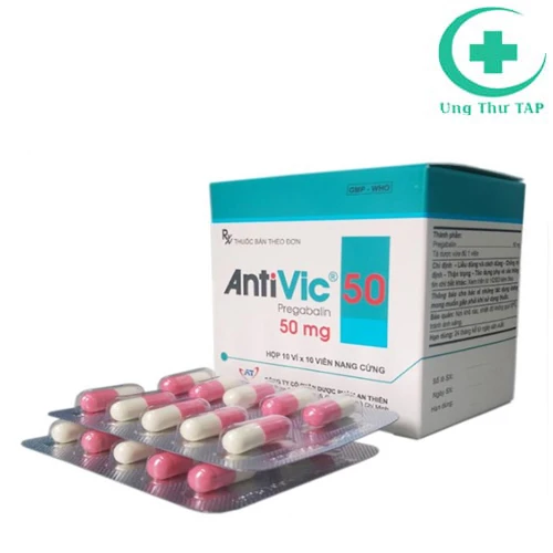 Antivic 50mg- Thuốc điều trị đau dây thần kinh hiệu quả