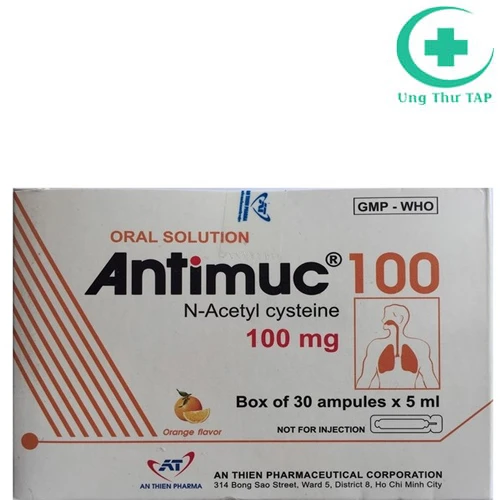Antimuc 100-  Thuốc long đờm giảm ho hiệu quả