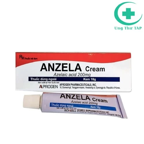 Anzela Cream 200mg tuýp 10g - Thuốc trị mụn hiệu quả