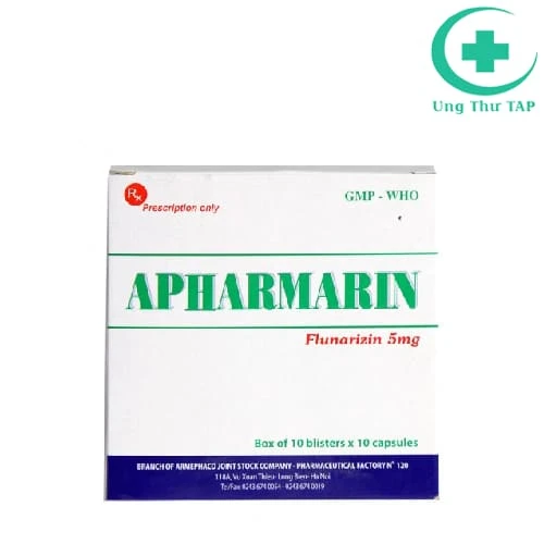 Apharmarin 5mg Armephaco - Điều trị thiểu năng tuần hoàn não
