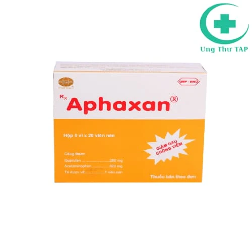 Aphaxan - Thuốc điều trị viêm khớp, giảm đau hiệu quả