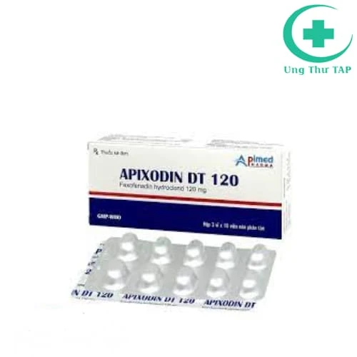 Apixodin DT 120 Apimed - Thuốc điều trị viêm mũi dị ứn