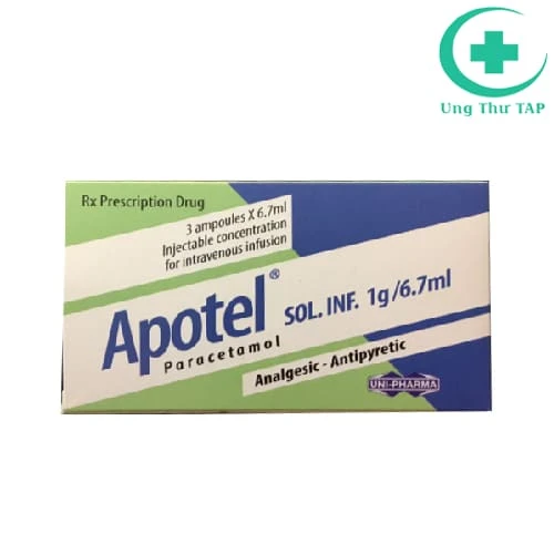 Apotel max 10mg/ml Uni-Pharma (100ml) - Thuốc trị sốt, giảm đau