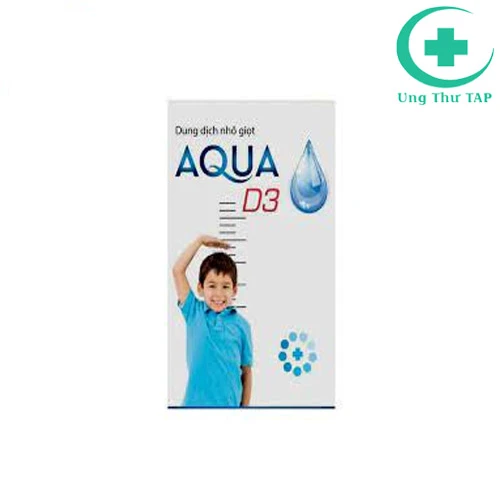 Aqua D3 10Ml - Giúp xương chắc khỏe, tăng hấp thu calci và phospho