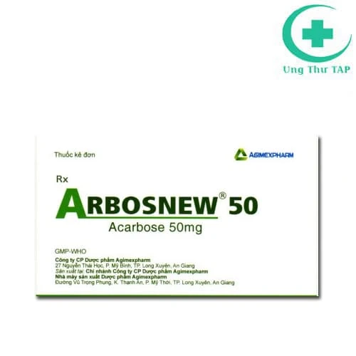 Arbosnew 50-  Thuốc ổn định đường huyết hiệu quả