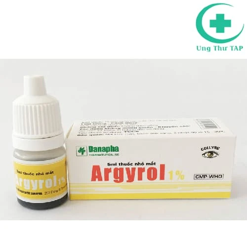 Argyrol - Thuốc điều trị và phòng ngừa viêm kết mạc của Danapha
