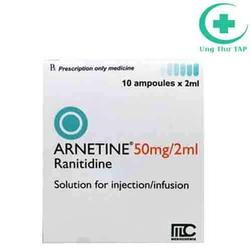 Arnetine 50mg/2ml - Thuốc điều trị viêm loét dạ dày hiệu quả