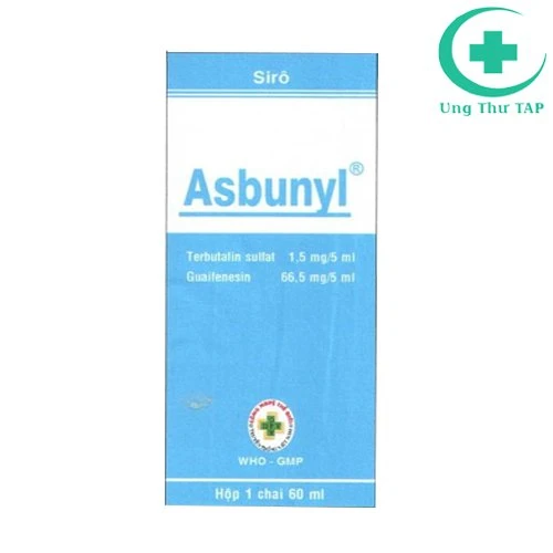 Asbunyl (chai 60ml) - Siro thuốc điều trị ho hen phế quản