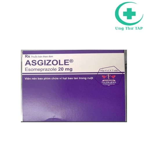 Asgizole 20mg - Thuốc điều trị loét dạ dày - tá tràng của Italy