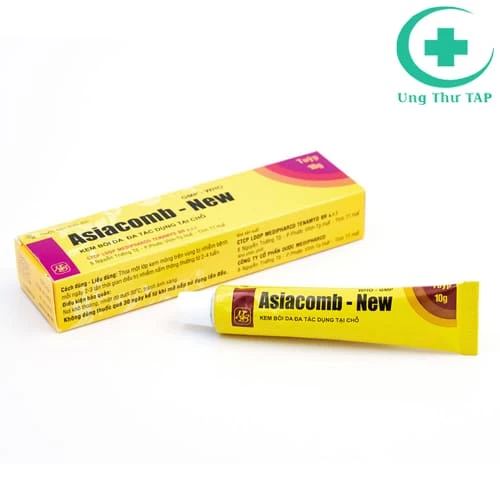 Asiacomb-New (tuýp 10g) - Kem bôi da điều trị nhiễm khuẩn