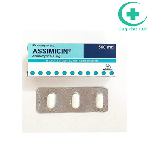 Assimicin 500mg - Thuốc điều trị các bệnh nhiễm khuẩn hiệu quả