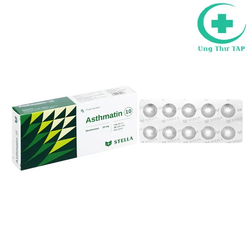 Asthmatin 10mg - Thuốc điều trị hen suyễn của Stella Pharm