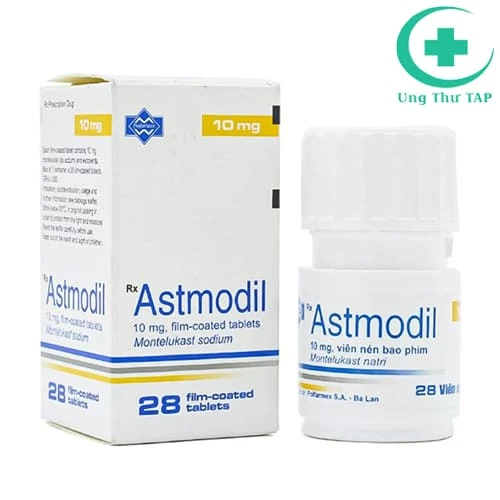 Astmodil 10mg Hộp 28 viên của Polfamex - Điều trị hen mạn tính