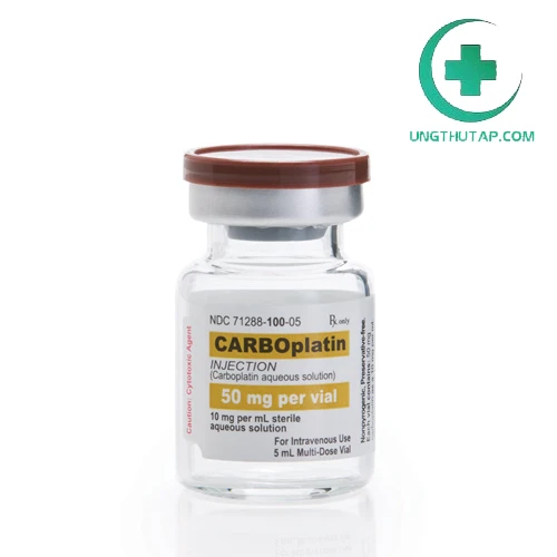 A.T Carboplatin inj - Thuốc điều trị ung thư buồng trứng hiệu quả