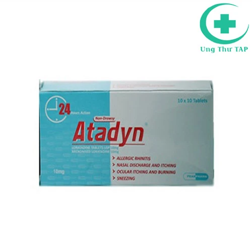 Atadyn - Thuốc điều trị viêm mũi dị ứng, mề đay, viêm kết mạc