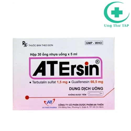 Atersin An Thiên (ống 5ml) - Thuốc điều trị hen phế quản