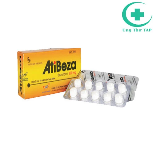 Atibeza 200mg - Thuốc điều trị tăng triglycerid máu hàng đầu