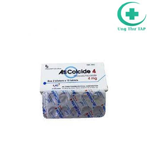 Aticolcide 4mg (viên) - Thuốc Điều trị đau do thoái hóa đốt sống