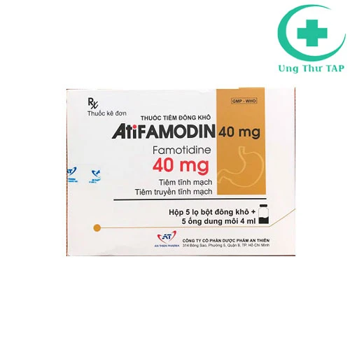 Atifamodin 40mg - Thuốc điều trị loét dạ dày - tá tràng hàng đầu