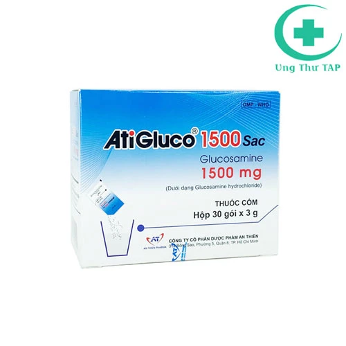 Atigluco 1500 sac - Thuốc hỗ trợ điều trị viêm khớp gối