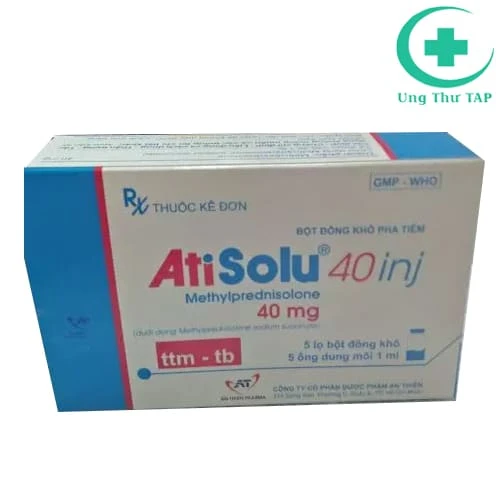 Atisolu 40mg inj - Thuốc kháng viêm hiệu quả của DP An Thiên