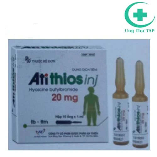 Atithios inj 20mg/ml - Thuốc chống co thắt đường tiêu hóa