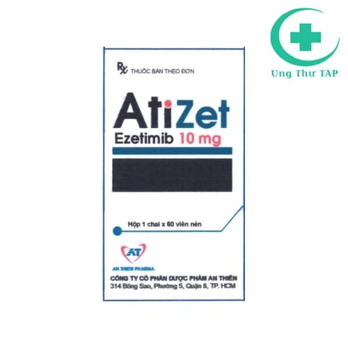 Atizet 10mg - Thuốc điều trị tăng cholesterol máu của An Thiên