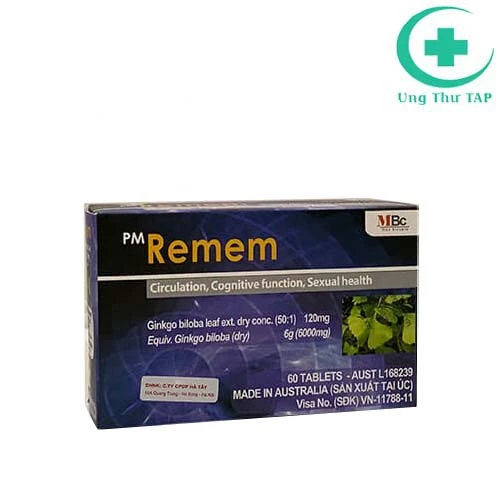 PM Remem - Thuốc giúp tăng cường tuần hoàn máu