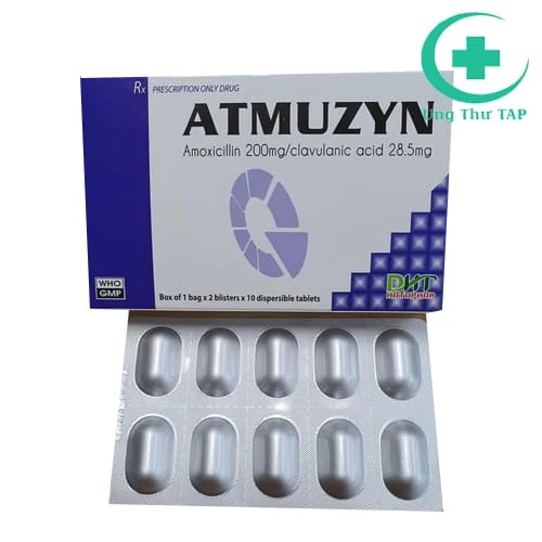 Atmuzyn 200mg - Thuốc điều trị nhiễm khuẩn của DP Hà Tây