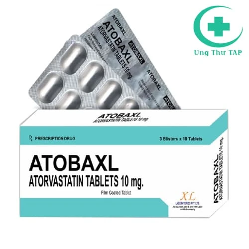 Atobaxl 10mg Thuốc điều trị tăng cholesterol máu hiệu quả