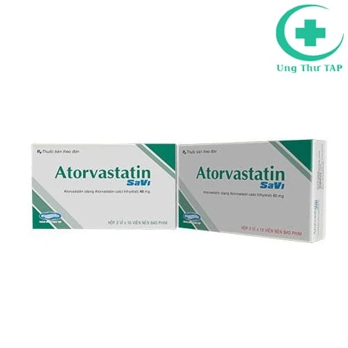 Atorvastatin SaVi 40 - Thuốc điều trị rối loạn lipid máu 