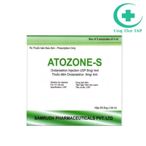 ATOZONE-S India - Thuốc điều trị tình trạng buồn nôn và nôn mửa 