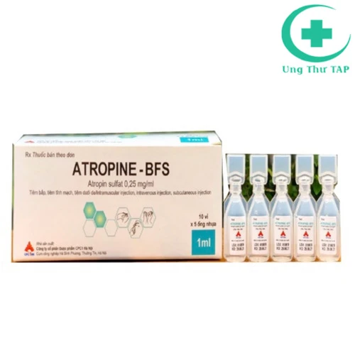 Atropine-BFS - Thuốc điều trị bệnh tiêu hoá hiệu quả