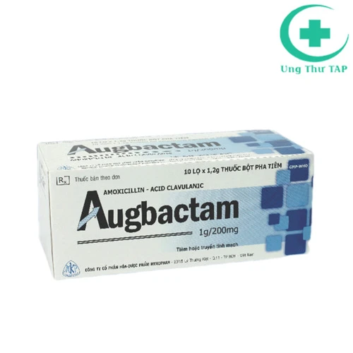 Augbactam 1g/200mg - Thuốc trị nhiễm khuẩn đường hô hấp