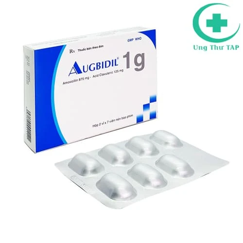 Augbidil 1g Bidiphar - Thuốc điều trị nhiễm khuẩn