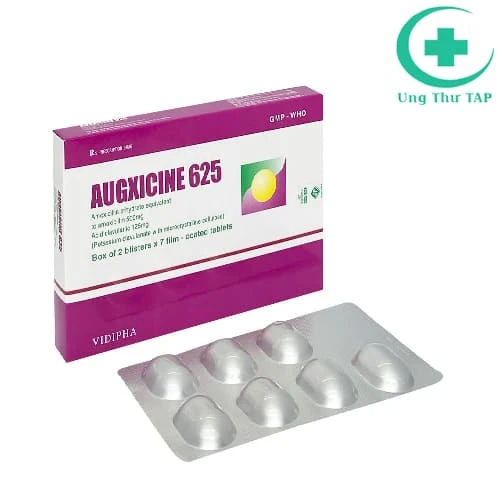 Augxicine 625 - Thuốc điều trị các bệnh nhiễm khuẩn của Vidipha