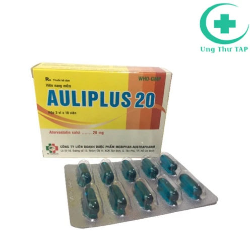 Auliplus 20 - Thuốc điều trị bệnh tim mạch hiệu quả