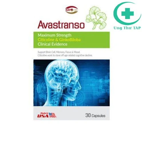 Avastranso - Giúp tăng cường hoạt huyết dưỡng não của Mỹ