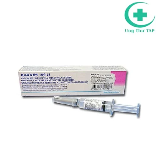 Avaxim 160U Sanofi - Vắc xin phòng viêm gan A của Pháp