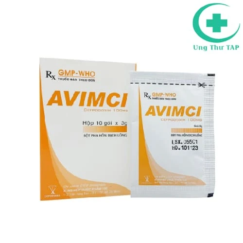 Avimci 100mg Armephaco (bột) - Thuốc điều trị nhiễm trùng