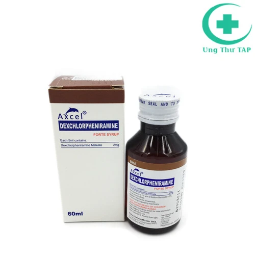 Axcel Dexchlorpheniramine Forte Syrup - Thuốc điều trị dị ứng